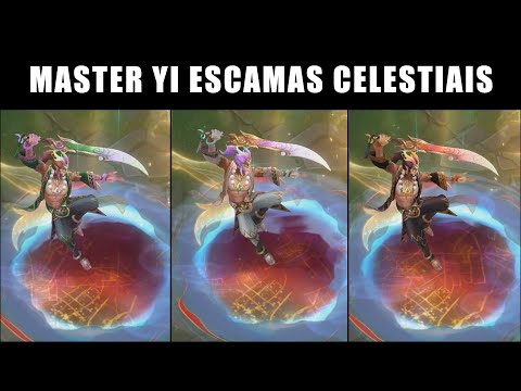 Master Yi Escamas Celestiais Cromas