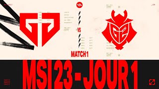 MSI 2023 - W2 D1 - GEN vs G2 - BO5