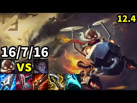 Corki Mid vs Sylas - KR Master | Patch 12.4