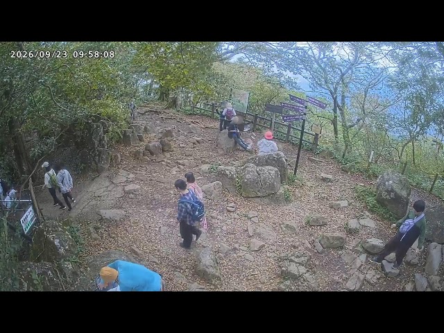 筑波山（女体山頂合流地点）