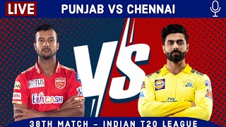 LIVE: Punjab Vs Chennai, 38th Match | PBKS vs CSK Live Scores & Hindi Commentary | Live - IPL 2022