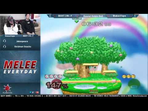 Salty Soirée I - RR: BERT | Mr. F (Puff) vs. WakenVape (Peach)