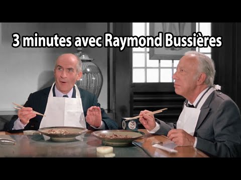 3 minutes avec Raymond Bussières (Louis de Funès)