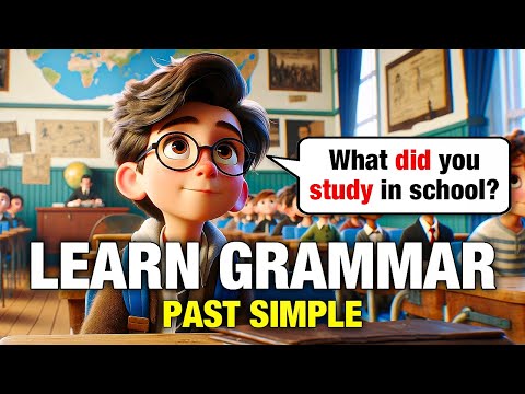 Learn Past Simple Through Story - My School Life