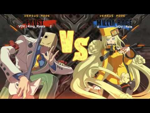 Early Celebration Top 8 - VDV King_Rasta (Faust) vs VDV Rele (Millia)