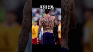 The best tattoos in the world of football #shorts #tattoo