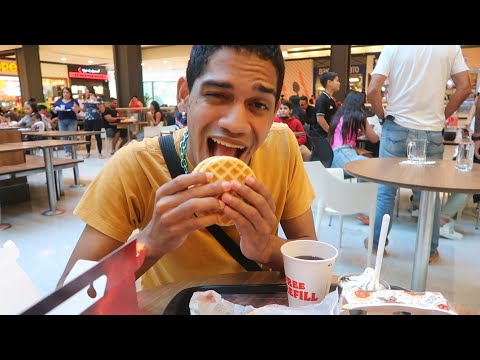 FINALMENTE PROVEI O NOVO LANCHE DO BK STRANGER THINGS