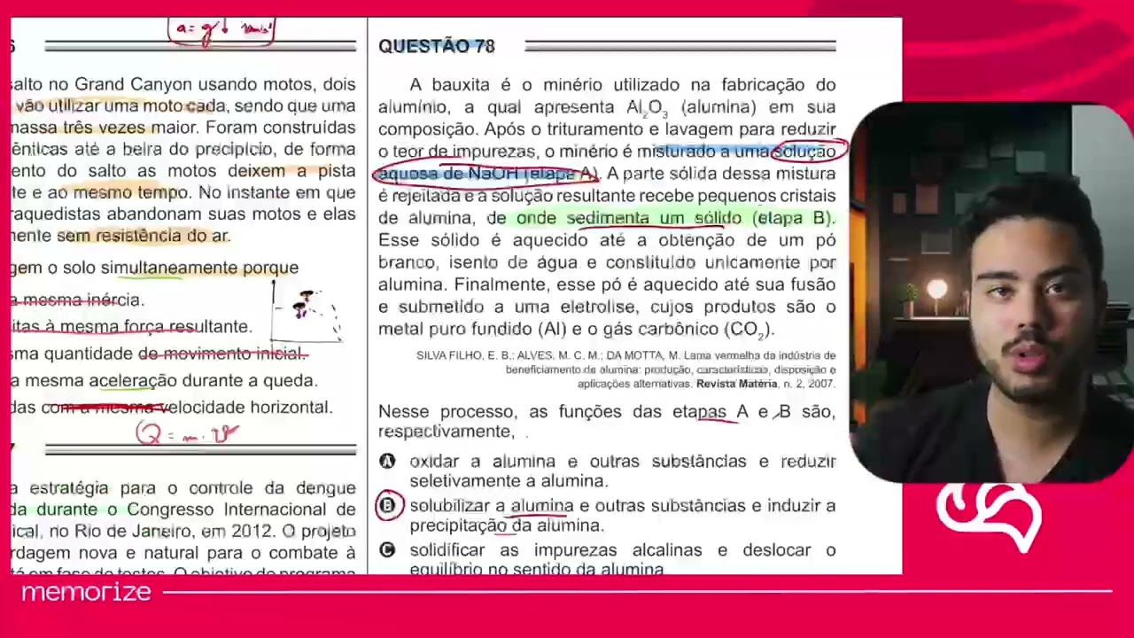 Resolução em Vídeo — Questão 78 ENEM 2016 PPL