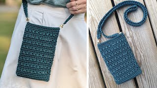 Crochet Smartphone Bag