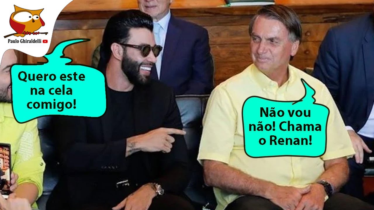 GUSTAVO LIMA QUER A COMPNHIA DE BOLSONARO [24de setembro de 2024]