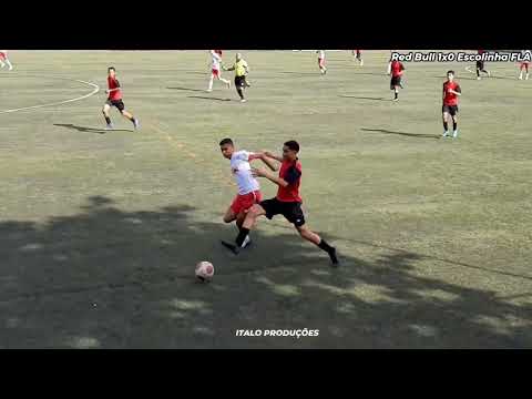JOGO Red Bull vs Escolinha do Flamengo - campeonato sub 14