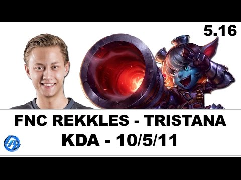 FNC Rekkles - Tristana vs Jinx - EUW SoloQ