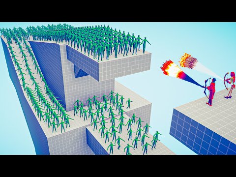 EPIC ZOMBIE ARMY vs 2x EVERY GOD - Totally Accurate Battle Simulator TABS