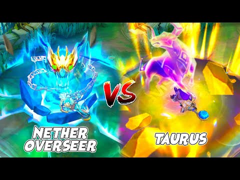 Minotaur Nether Overseer VS Taurus Skin Comparison