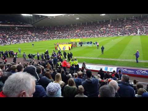 SV Wippolder bij Sunderland AFC vs Manchester City