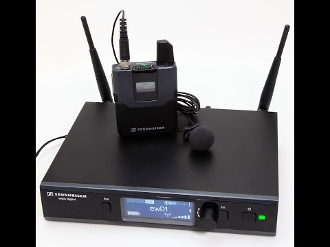 Review & Tutorial For The New Sennheiser evolution Wireless ewD1 Digital Lavalier Microphone System