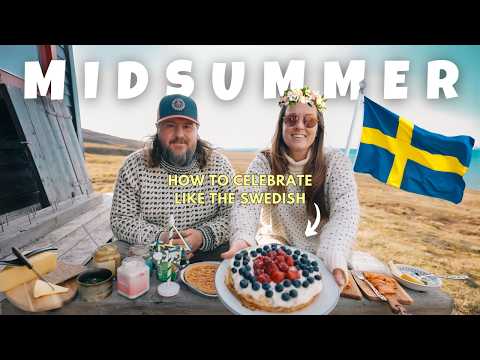 How to celebrate MIDSUMMER like a REAL SWEDE 🇸🇪 ︱ What we EAT, DRINK & Do︱ Svalbard
