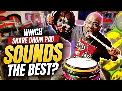 Which Snare Drum Pad Sounds Best | Snare Drum Pad Sounds By Atl Drum Academy