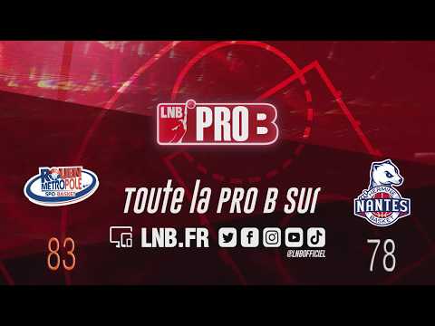PRO B : Rouen vs Nantes (J9)