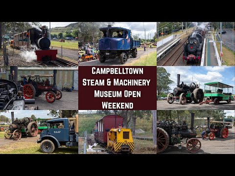 Kaelan's Trains Vlog 201: Campbelltown Steam & Machinery Museum Open Weekend