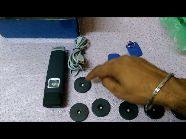 RFID STATION TAG - ROUND TAG 125khz TK4100 Em4100 Em4102 Gk4001 ...