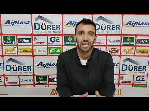 Rueda de prensa Nacho Gómez entrenador de La Roda CF 