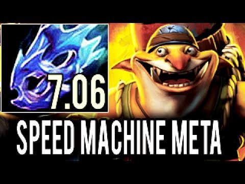 WTF Speed Machine Gun Damage Techies by Arteezy Craziest Game 7.06 Dota 2