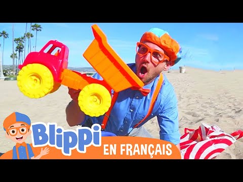 Apprends à la plage - Blippi en français | Vidéos éducatives pour les enfants
