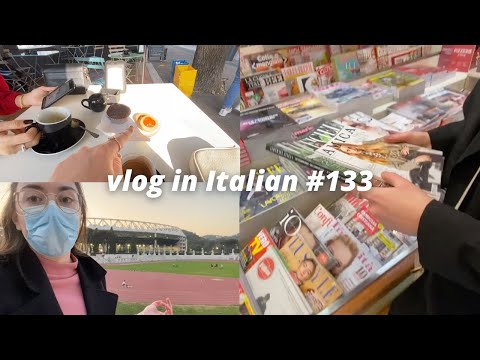 , title : 'vlog in Italian 133: al negozio dell'usato, al Foro Italico, facciamo la polenta (Subs)'