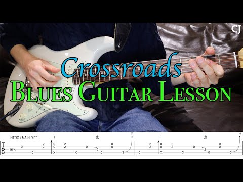 Crossroads - John Mayer/Eric Clapton (With Tab) | Watch and Learn Guitar Lesson