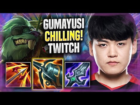 GUMAYUSI CHILLING WITH TWITCH! - T1 Gumayusi Plays Twitch ADC vs Zeri! | Season 2022