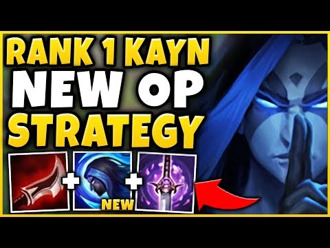 THIS NEW RANK 1 KAYN MID STRATEGY IS 100% BROKEN (NEW BLUE KAYN BUFF) - League of Legends