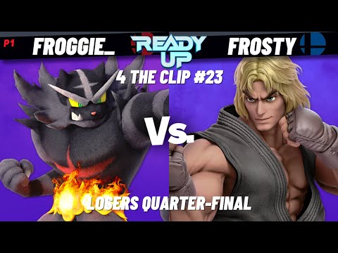 Losers Quarter-Final - froggie_ (Incineroar) Vs. Frosty (Ken) | 4 The Clip #23