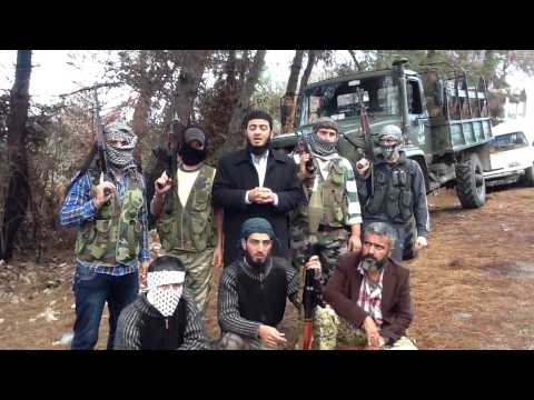 كلمة للإعلامي طارق شيخو الناطق باسم مركز اللاذقية الإعلامي مع عناصر كتيبة نحن رجال الساحل بعد القيام بجولة في جبهات الساحل