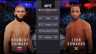 UFC 4 - Khamzat Chimaev vs Leon Edwards