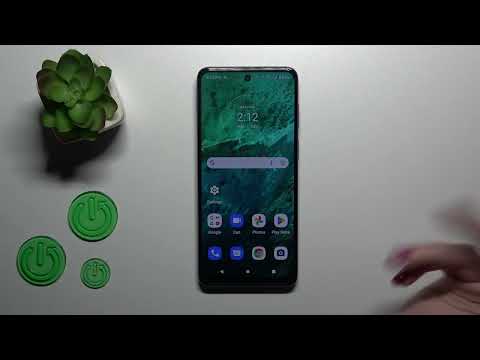 How to Turn On / Turn Off Display Taps Visibility during Screen Recording on a MOTOROLA Moto E32s