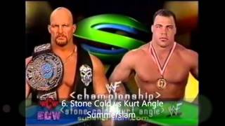 Top 10 WWF Matches of 2001