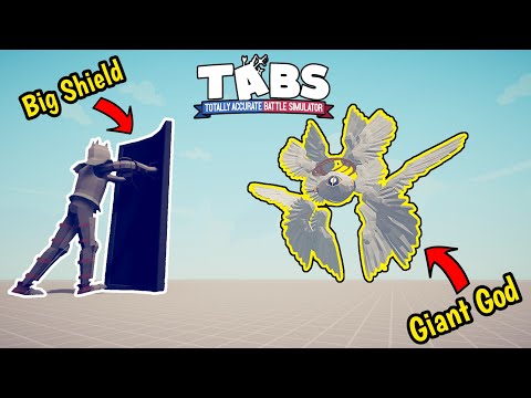 DEFLECT BASTION vs EVERY GOD + SECRET UNITS - Totally Accurate Battle Simulator | TABS