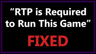 RTP is Required to Run This Game Fix - Blank Dream / RPG Maker