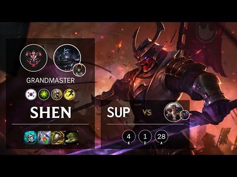 Shen Support vs Sett - KR Grandmaster Patch 10.19