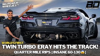 Worlds First Twin Turbo 2024 E-Ray Corvette Hits T