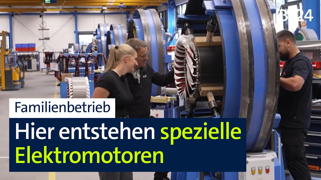 Hightech aus Franken: E-Motoren für die Welt | BR24