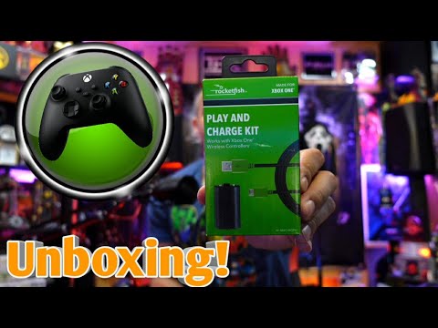 Rocketfish Play and Charge Kit for Xbox Series X : UNBOXING & Test