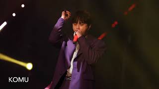 ‪［Fancam］190201 사랑해(I LOVE YOU)  YONG JUNHYUNG LIVE 2019 GOODBYE 20'S‬ 용준형