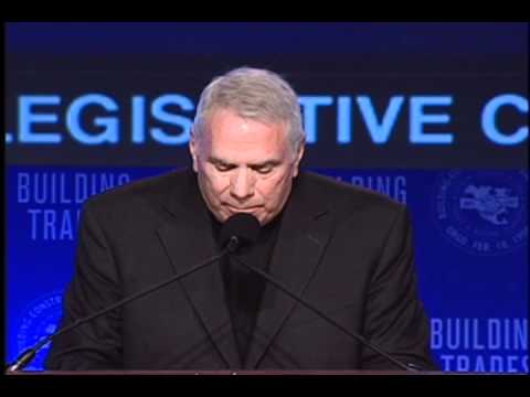 "There Was a Time In This Country..." -- Reverend Kiley Delivers Labor's Invocation