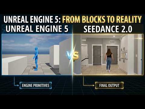 Seedance 2.0 with Unreal Engine 5