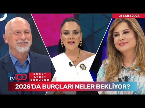 Burçlar Ekran Başına! Ünlü Astrolog Hande Kazanova ve Öner Döşer Yorumluyor | Buket Aydın Soruyor
