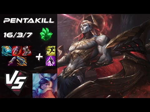 TOP Zaahen vs Nunu & Willump [PENTAKILL] - EU Challenger Patch 25.24
