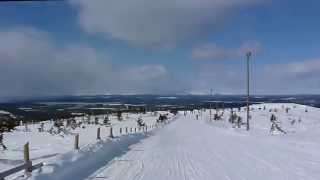 preview picture of video 'Laskettelua Levillä / Downhill Skiing at Levi 8/4/2013'