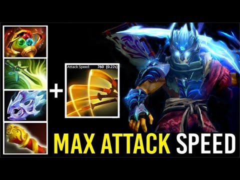 SUPER SAIYAN Juggernaut Max Attack Speed vs PRO Tinker PA Epic Immortal Rank Gameplay 7.27 Dota 2